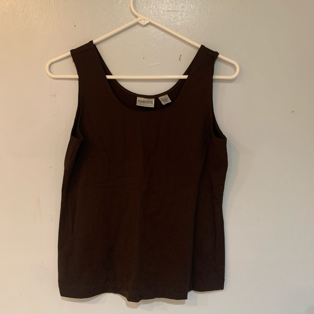 Black tank top